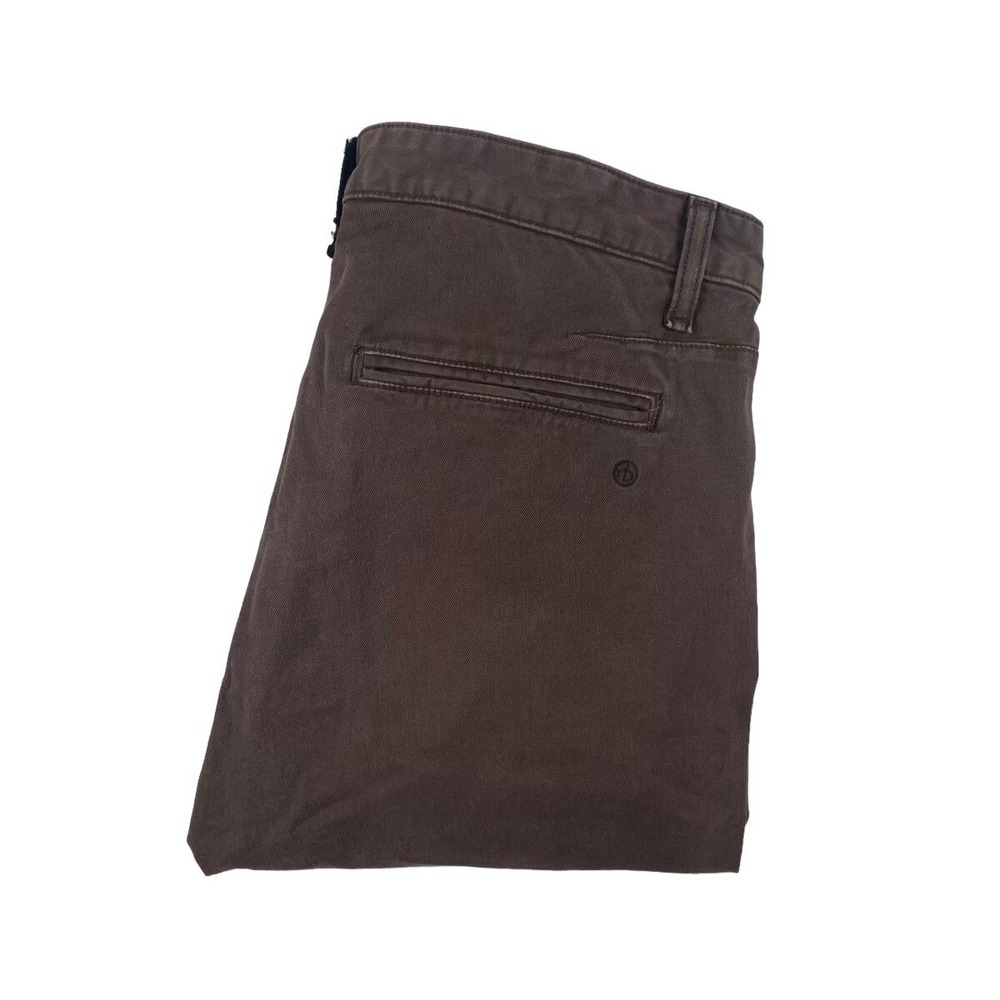 Rag & Bone Mens Brown Garment Washed Cotton Chino Pants 32X27 M1715O060CHO